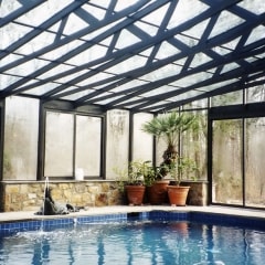 Utilizing a Canopy as a Pool Cover