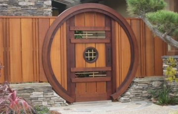 Moon Gate Entry Way