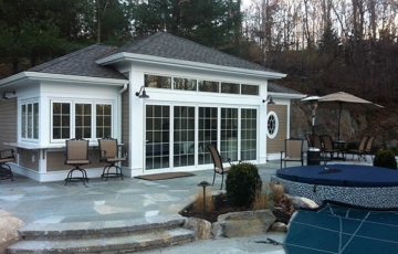 Conservatory as a Pool House